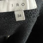 IRO  Black Textured Fabric Photo 13