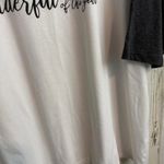 Buffalo Plaid Red Truck Christmas Raglan Tee Women’s 3XL Graphic Holiday Top White Size 3X Photo 8