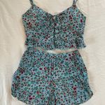 Blue Life Two Piece Floral Set Photo 0