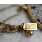 NWT Canvas Modish 34" Snake Skin Pendant Gold Tone Snake Chain Necklace Photo 1