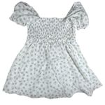 Celebrity Pink  Cottagecore Green and White Puffy Sleeve Dress - Size XXL Photo 0