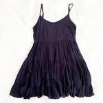 Forever 21 Navy Flowy Dress Photo 0