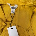 BB Dakota by Steve Madden Sunflower Yellow Grooves Sleeveless Maxi Dress Size S Photo 9