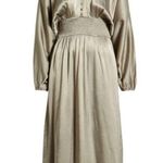 Elliatt Sporades Long Sleeve Dress in Sage Size Small Photo 11