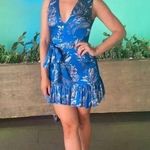 Alexis  Cascara V-Neck Sleeveless Dress Blue Womens Size XS Photo 12