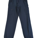Eddie Bauer  Womens Size 6 Navy Blue Fleece Lined Cargo Jogger Pants Photo 0