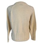 Burberry Vintage Burberrys Size S Wool Alpaca Fisherman Sweater Cable Knit Cream Photo 1