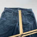 Ann Taylor LOFT Pants Women 00 24 Blue Grey Skinny Corduroy Mid Rise Cotton Photo 7