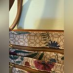 Time And Tru Norah Purse Colorful Floral Flower Crossbody Zip Handbag Bag NWT Blue Photo 7