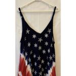 Shoreline  American Flag Adjustable Spaghetti Strap Shift Dress W/Pockets S/M Photo 1