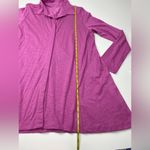Soft Surroundings  Mage Button Front Tunic Pink Size L Photo 4