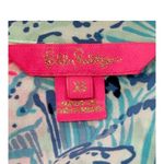 Lilly Pulitzer  Natalie Coverup Top Button Down Roll Tab Sleeve Women Size‎ XS Photo 8