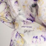 Off-White NWT by Virgil Abloh Chine Satin Twist Long Dress Photo 5