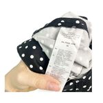 ANNA RACHELE ITALY Pants Black Polka Dot Trouser Career Euro 42 Womens 12/14 Photo 4