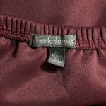 Charlotte Russe  Strapless Twist Front Tube Top | Wine Red | Size M Photo 2