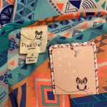 Pink Owl cold shoulder Aztec print blouse Small Photo 8