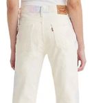 Levi's NEW Levi’s 501 Jeans High Rise Straight Leg White Tie-Dye Button Fly Womens 31 Photo 7