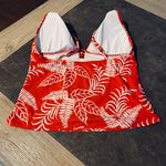 La Blanca Tropical Tapestry Over-The-Shoulder Knot Tankini Top  Photo 4