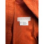 Urban Outfitters GUC Orange Cooperative V-Neck Ramona Dress |  Textured Halloween Photo 6