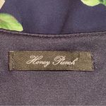 Honey Punch  Navy Floral Women’s Dress Size Medium Photo 6