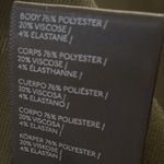 Silence + Noise  Olive Open-Back‎ Tie Mini Dress M NWOT Y2K Trendy Photo 6