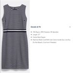 Draper James Striped Pointe Sheath Dress NWT Size Large Photo 4