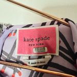 Kate Spade Women's Purple Ruffle Sleeve Matchstick Print Midi Dress Size 4 Photo 7
