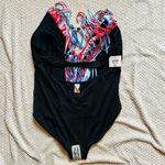 OP Rich Black, Red, White, & Blue One Piece Swimsuit Photo 3