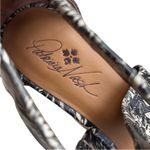 Patricia Nash Like New  Leather Rubia
Wedge Sandals Black Floral Size 10 Photo 4