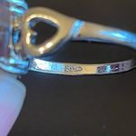 Elegant purple amethyst S925 silver ring size 9.5 Photo 7