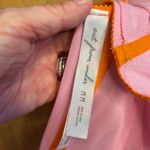 Urban Outfitters  Corset Top Pink and Orange Lace Up Size Medium Photo 3