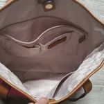 Michael Kors Pink Logo Canvas Tote Photo 7