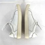 ALLSAINTS  Sheer Low Top Round Toe White Leather Sneaker Women's Size EU 37 US 7 Photo 4