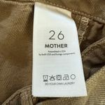 MOTHER The Chute Paperbag Shorts Linen Blend High Rise Olive Green $148 26 Photo 9