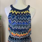 bcbg maxazria • chevron geometric print dress Photo 7