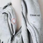 Free People  Jakett Josey Washed Leather Jacket Size Small $550 Photo 3