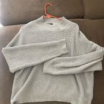 SheIn Gray Ribbed Knit Sweater Photo 1