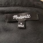Madewell  black sand washed popover top Photo 8