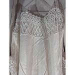 Selfie Leslie  White Off The Shoulder Lace Trim Cropped Top Size L Photo 4