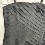 Alex Evenings  Black Strapless Cocktail A-line Mini Dress Size 6 Petite Photo 3