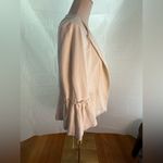 Worthington  Cream Blazer with Flared Sleeves and Lapel Collar Photo 1