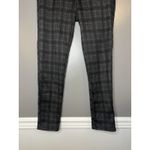 Yuna Fashion Leggings Womens Small Medium Black Plaid Fleece Lined High Rise Photo 1
