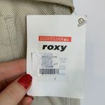 Roxy NWT  Tan Corduroy Cargo Midi Skirt Photo 3