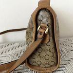 CELINE  Macadam Diffusion Tan Canvas and Leather Crossbody Bag Photo 6