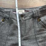Elevenses  Tweed Herringbone Wide Leg Pants Alpaca Blend Anthropologie Womens 8 M Photo 9