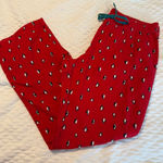 Old Navy Free w/ Purchase  Penguin Print Flannel Pajama Bottoms Pants Medium Photo 0