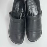 Born Shoes Born Black Leather Clogs Size 11M  Photo 2