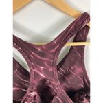 Sage Collective Patterned Sports Bra Size Small Purple Photo 2