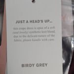 Birdy Grey Hannah Empire A Line Dress XXL Cabernet Red Solid Lined Maxi New Photo 12