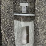 Chico's  Shimmering drape open front metallic crinkle jacket XL party office Photo 5